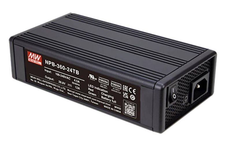 MEAN WELL Charger: for rechargeable batteries