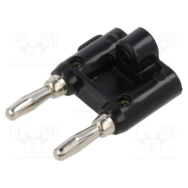 CAL TEST Adapter; black; 15A; banana