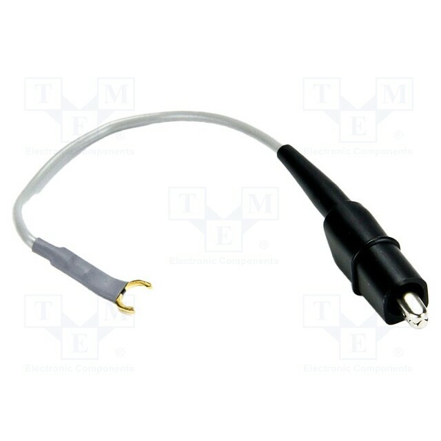 CAL TEST Ground/earth cable; 300V; fork