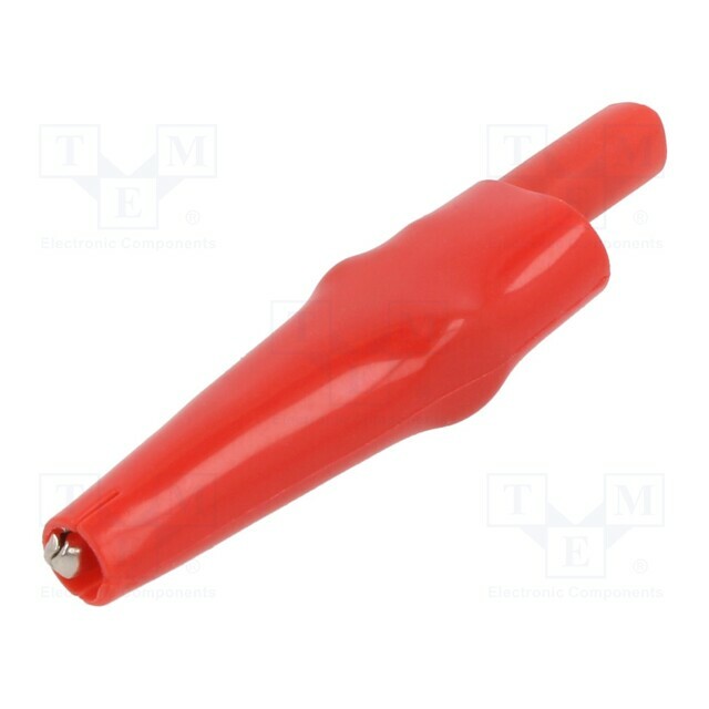 CAL TEST Crocodile clip; 10A; red