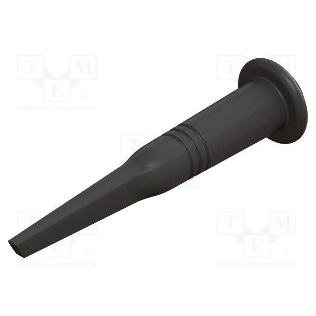 CAL TEST Clip-on probe; black; 5mm