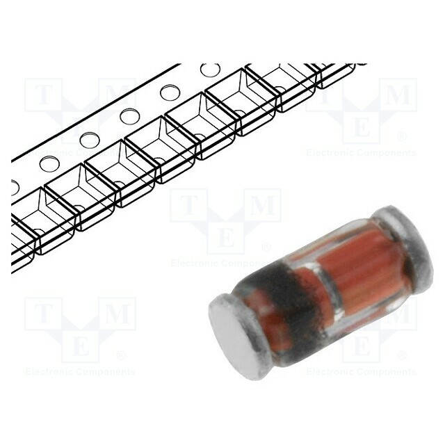 TAIWAN SEMICONDUCTOR Diode: Zener; 0.15W