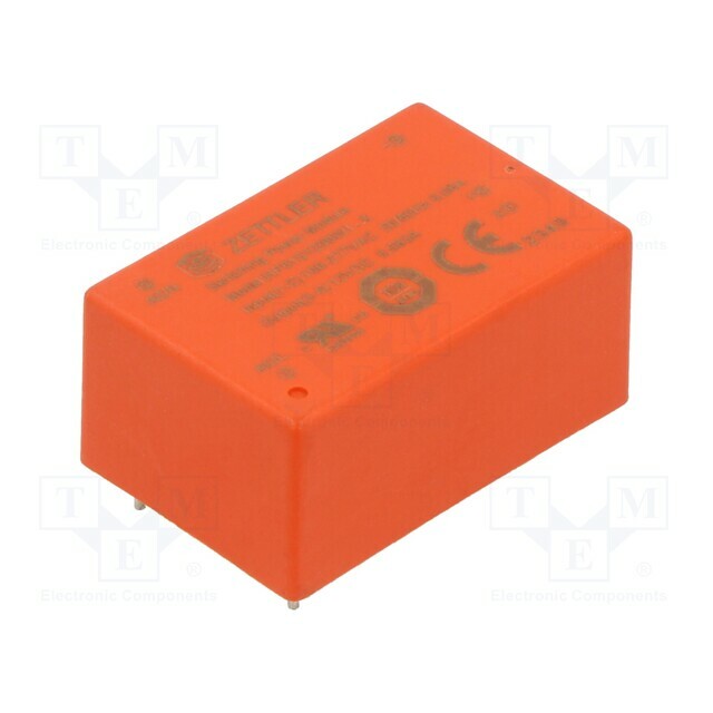 ZETTLER Converter: AC/DC; 1W; Uin: 85÷305VAC