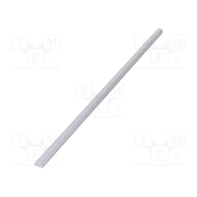 Closed cable trunkings; white; L: 1