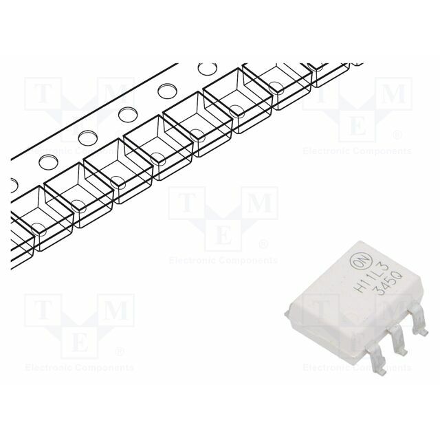 ONSEMI Optocoupler; SMD; Ch: 1; OUT: