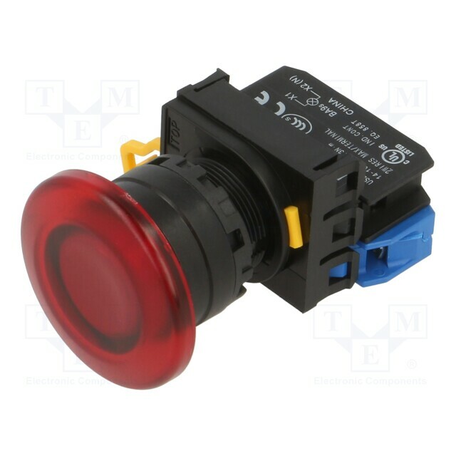 IDEC Switch: push-button; 22mm; Stabl.pos: