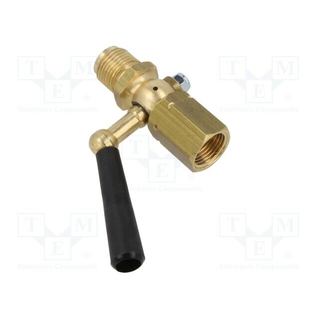 PNEUMAT Ball valve; max.16bar; brass