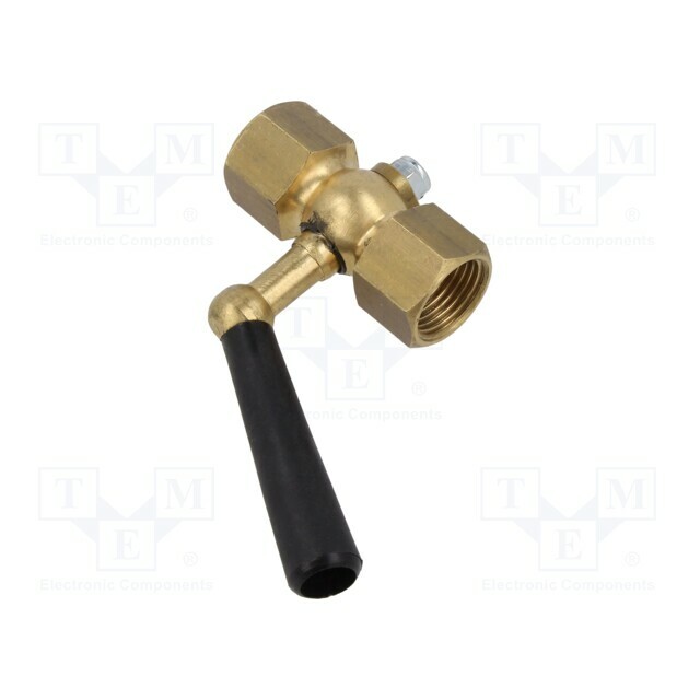 PNEUMAT Ball valve; max.16bar; brass