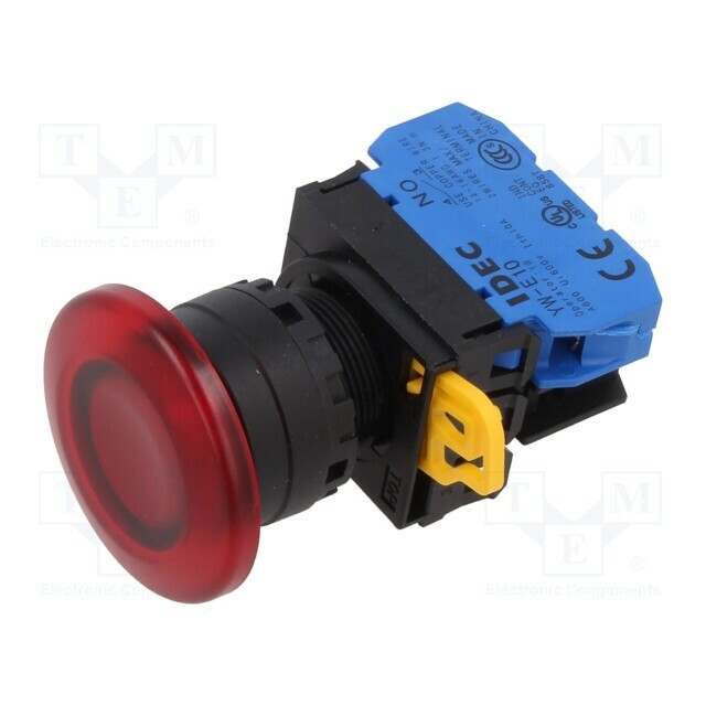 IDEC Switch: push-button; 22mm; Stabl.pos: