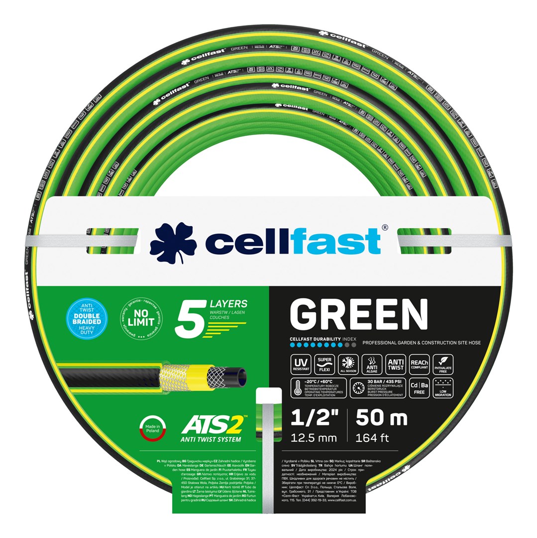 CELLFAST GREEN garden hose 50 m