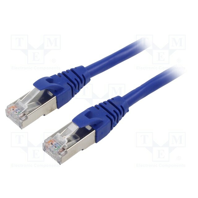 Patch cord; F/UTP; Cat 6; RJ45