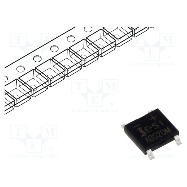 DIOTEC SEMICONDUCTOR Bridge rectifier: single-phase; Urmax: