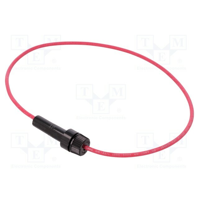 LITTELFUSE Fuse holder; 6.3x32mm; on