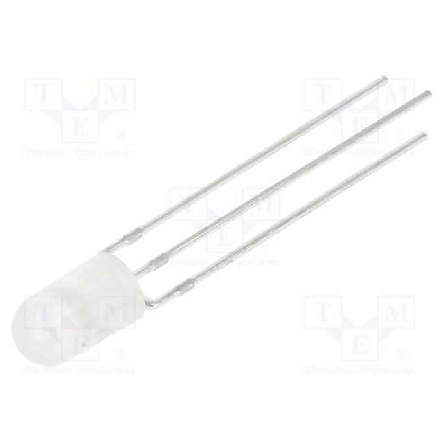 BIVAR LED; red,green; 5mm; 4mcd