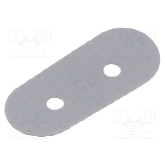 ALUTRONIC Heat transfer pad; silicone; Multiwatt