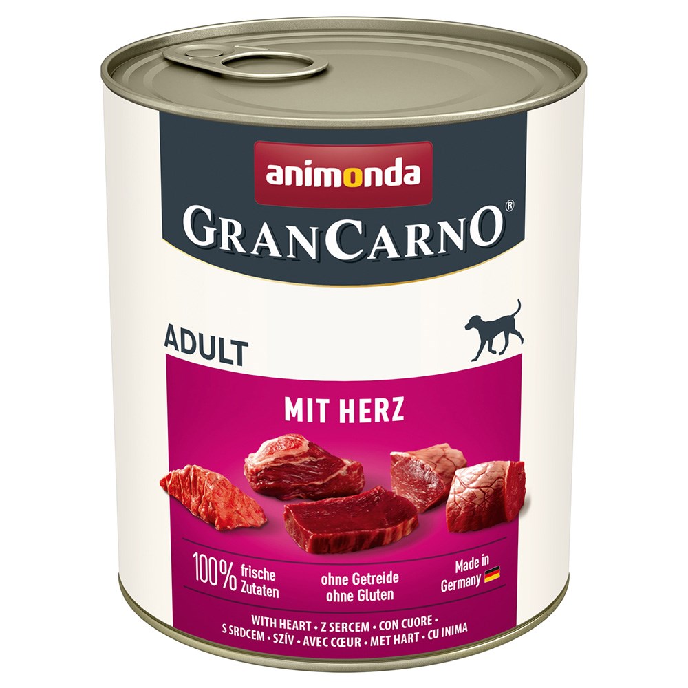 ANIMONDA GranCarno Adult with hearts -