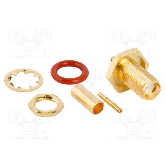 AMPHENOL RF Connector: SMA; socket; female