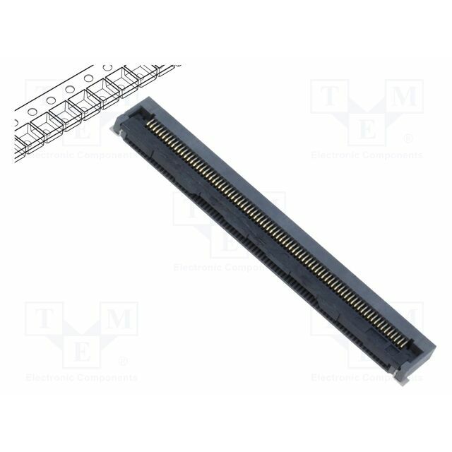 HIROSE Connector: FFC/FPC; gold-plated; SMT; 500mA