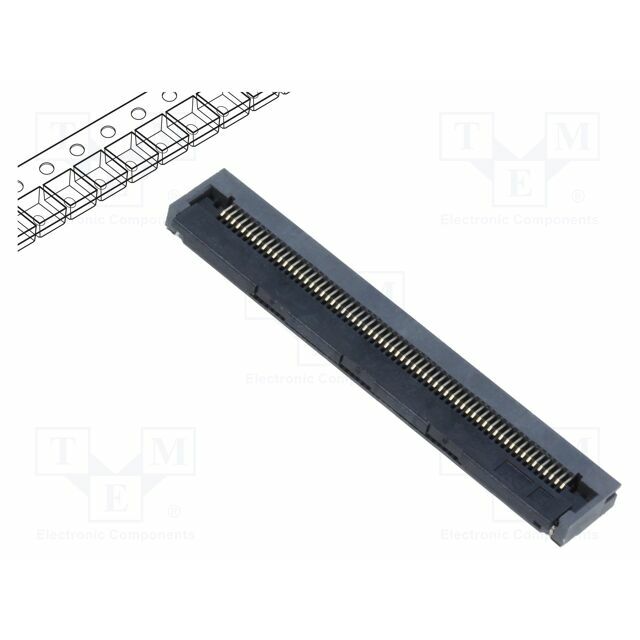 HIROSE Connector: FFC/FPC; gold-plated; SMT; 500mA