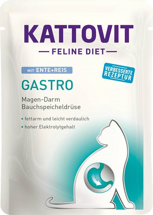 KATTOVIT Feline Diet Gastro Duck with