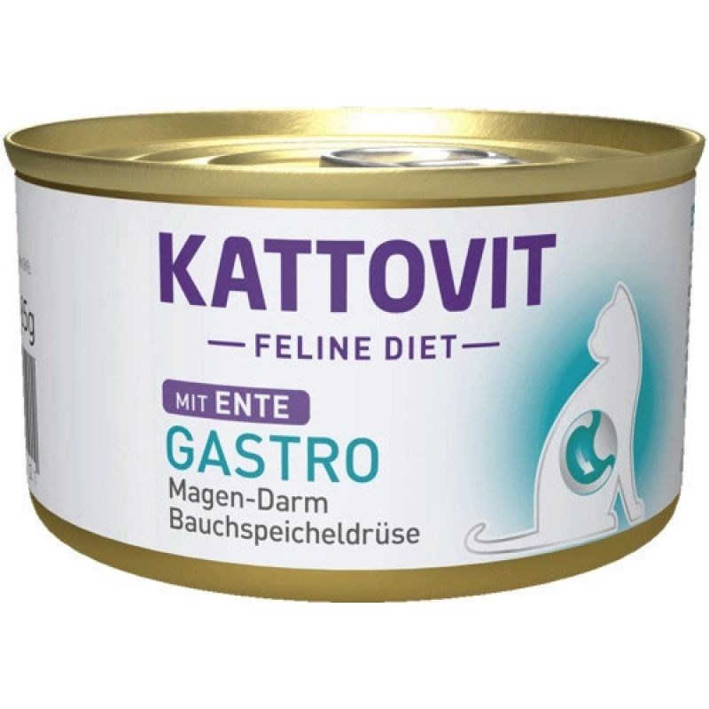 KATTOVIT Feline Diet Gastro Duck -