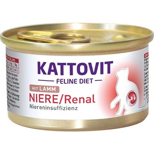 KATTOVIT Feline Diet Niere/Renal Lamb -
