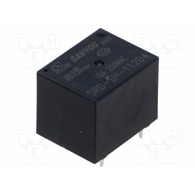 SANYOU Relay: electromagnetic; Ucoil: 12VDC; SPDT