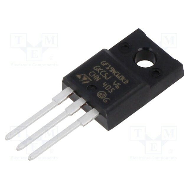 STMICROELECTRONICS Transistor: IGBT; 600V; 10A; 32W