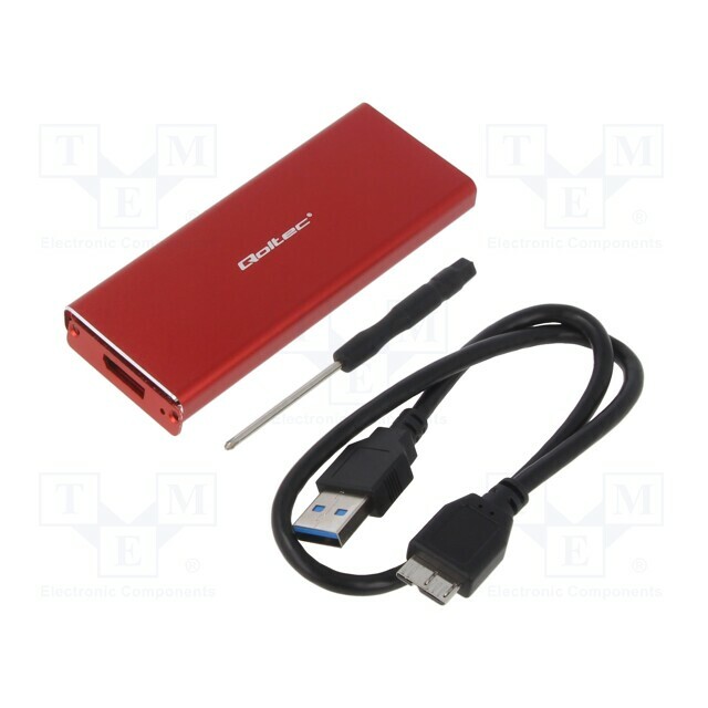 Hard discs housing: M.2; USB
