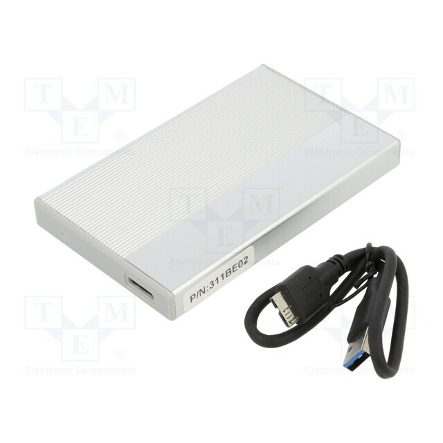 Hard discs housing: 2,5"; SATA