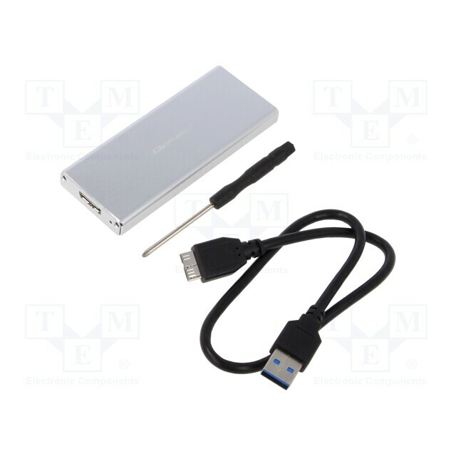 Hard discs housing: M.2; USB