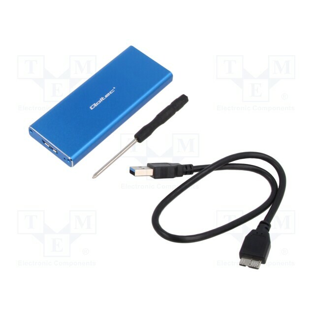 Hard discs housing: M.2; USB