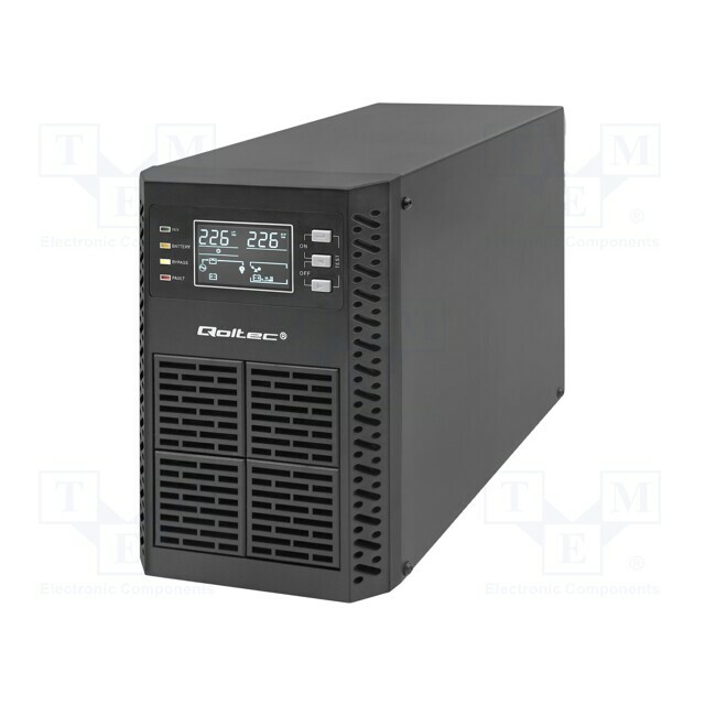 Power supply: UPS; 1000W; 1000VA; 230V