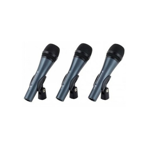 SENNHEISER 3PACK E835, MICROPHONE SET WITH