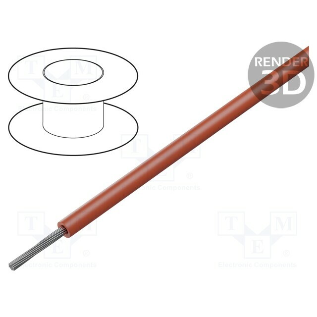 BELDEN Wire; stranded; Cu; 28AWG; TFE