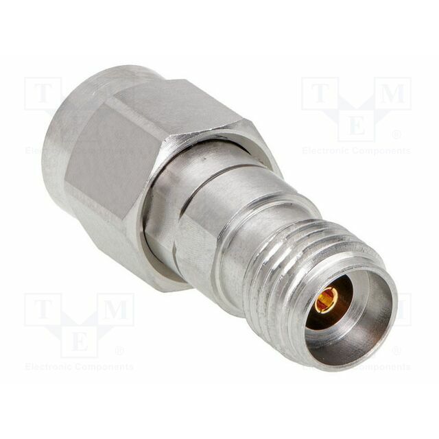 MOLEX Adapter; 50Ω; stainless steel; gold