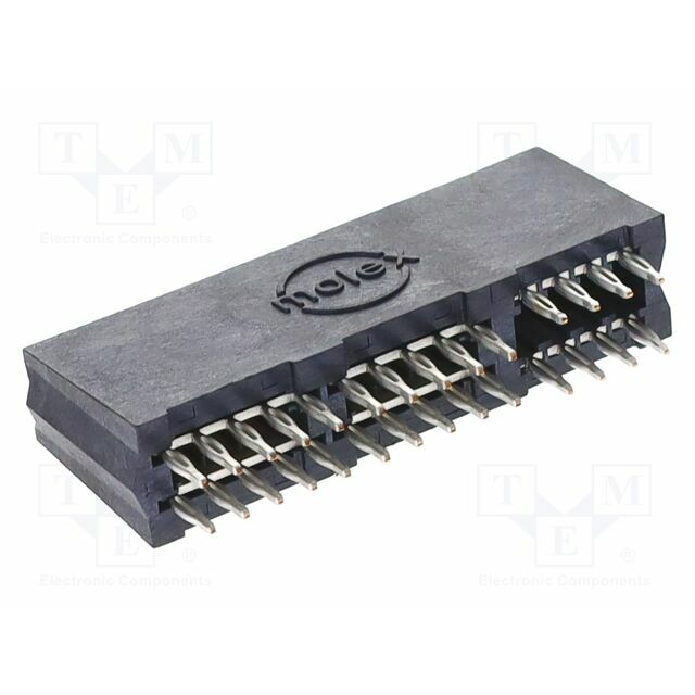 MOLEX Connector: card edge; PIN: 12