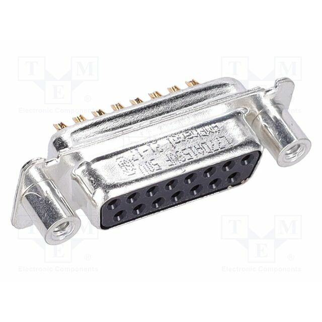 AMPHENOL Connector: D-Sub; PIN: 15; socket