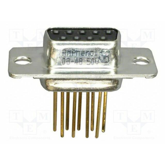 AMPHENOL Connector: D-Sub; PIN: 9; socket