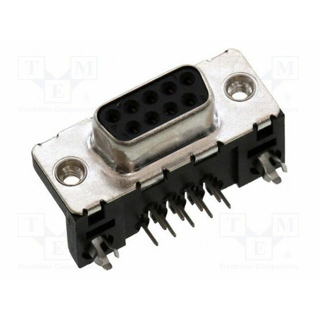 AMPHENOL Connector: D-Sub; PIN: 9; socket