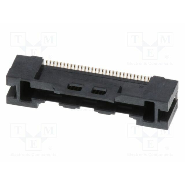 MOLEX Connector: FFC/FPC; gold-plated; SMT; 500mA