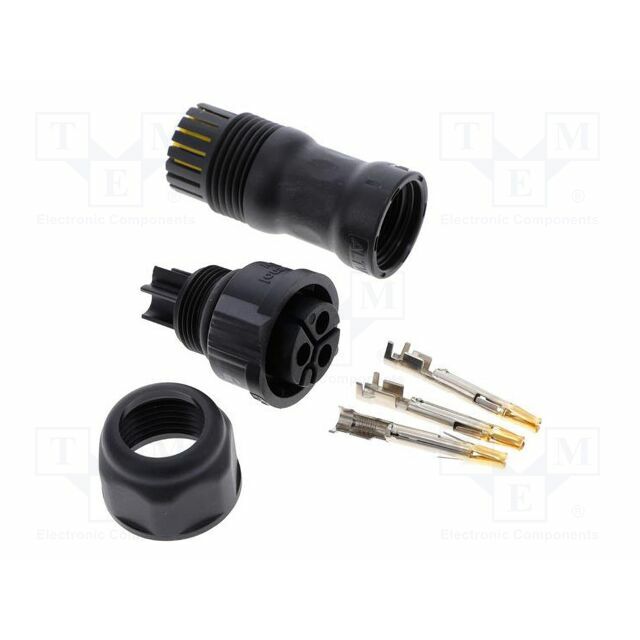 AMPHENOL Connector: circular; socket; for cable
