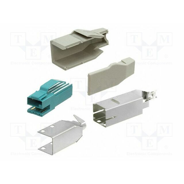 AMPHENOL Connector: USB A; plug; male