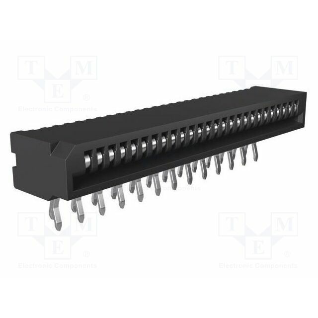 AMPHENOL Connector: FFC/FPC; THT; 100V; 1A