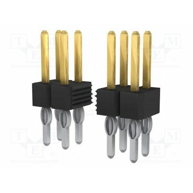 AMPHENOL Connector: pin strips; male; PIN:
