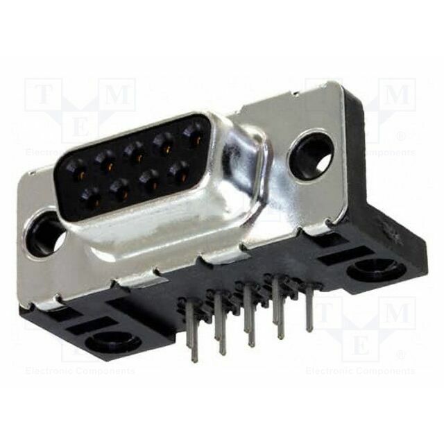 AMPHENOL Connector: D-Sub; PIN: 9; socket