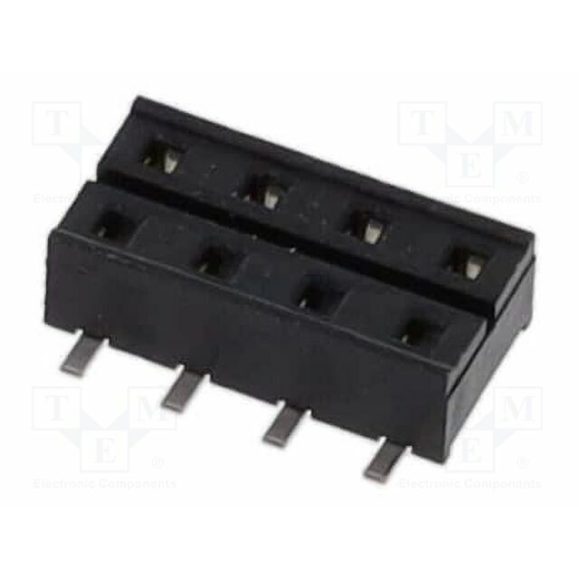 AMPHENOL Connector: wire-board; female; PIN: 8