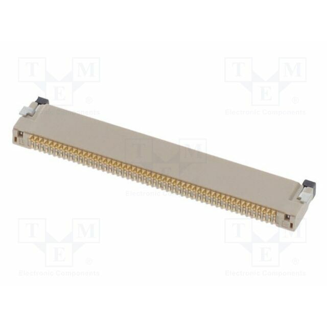 AMPHENOL Connector: FFC/FPC; gold-plated; SMT; 500mA