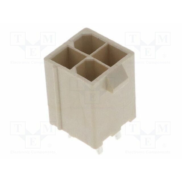 AMPHENOL Connector: wire-board; male; PIN: 4