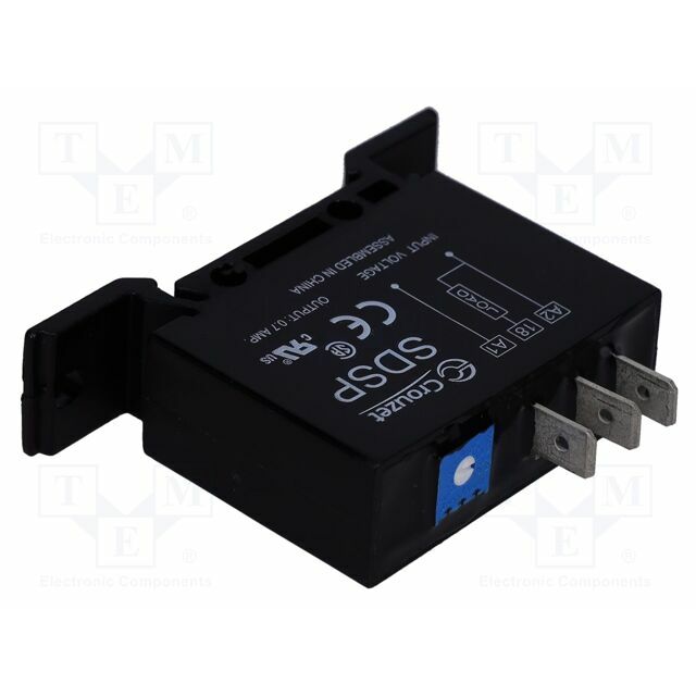 CROUZET Timer; SPST-NO; SDS; for DIN